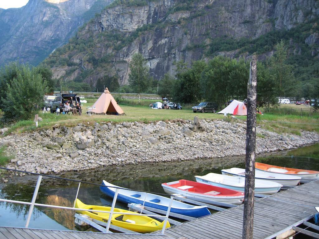 Saebo Camping Eidfjord Exterior photo