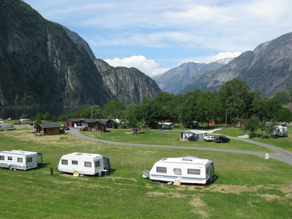 Saebo Camping Eidfjord Exterior photo