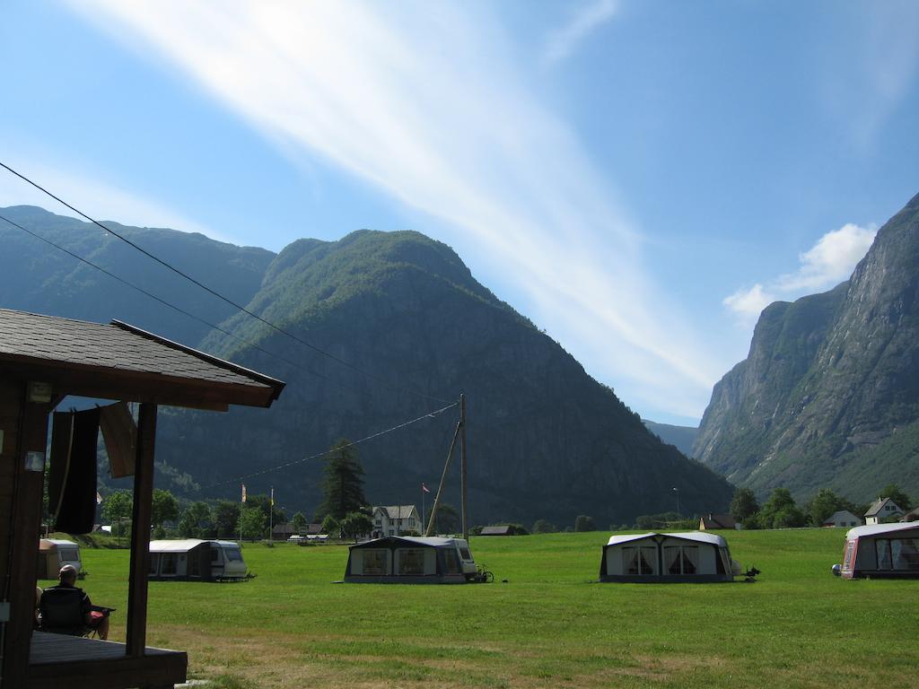 Saebo Camping Eidfjord Exterior photo