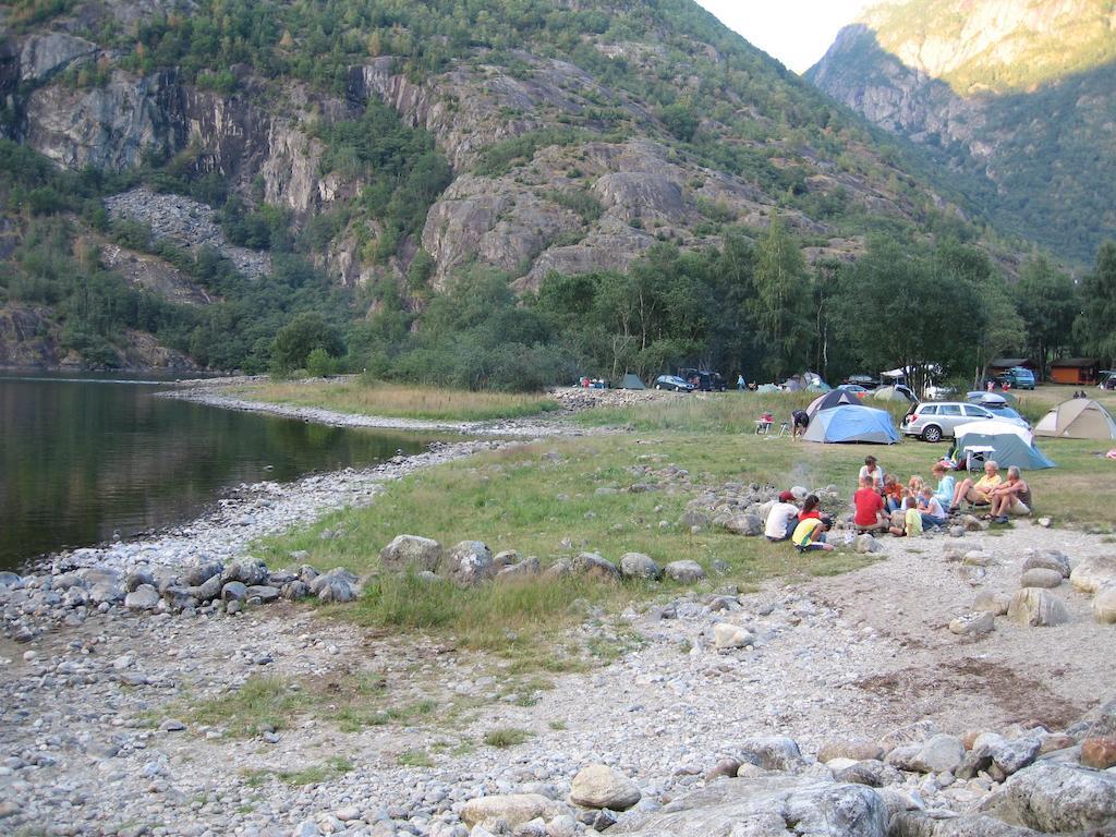 Saebo Camping Eidfjord Exterior photo